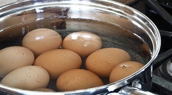 Rafadan yumurta pişirmenin püf noktası